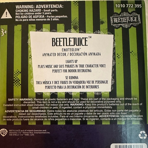 Emoteglow Animated Beetlejuice - Picture 2 of 2